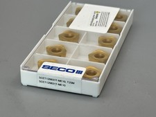 Seco Scet 120631t-me10 T25m Indexable Carbide Milling Inserts New Box Of 10