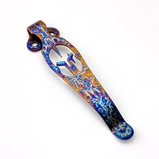 Titanium Back Clip DIY Pocket Clip For Benchmade/Emerson/ProTech Folding Knife