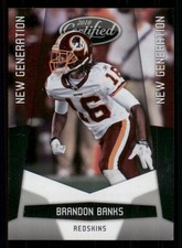2010 Certified #180 Brandon Banks RC /999