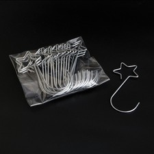 60 Pcs Reusable Hooks for Ornaments Bauble Hanging Multi-