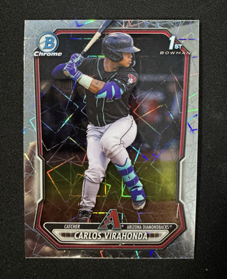 Bowman 2026 Bowman Chrome Prospects Carlos Virahonda 1st Bowman BCP-28