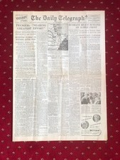 Russians Invade Rumania Newspaper 1944