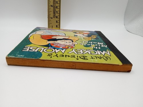 VTG Whitman 1948 Walt Disney's Mickey Mouse the Miracle Maker Book #845 - Picture 6 of 14
