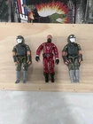 Gijoe Cobra Viper, Cobra Crimson Guard Lot Of 3 In Great Shape