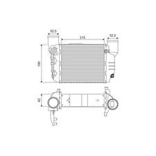 VALEO LADELUFTKÜHLER TURBOKÜHLER passend für AUDI A4 SEAT EXEO | 817867