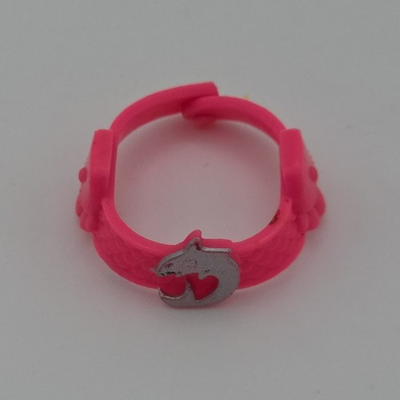 #ad Monster High Lagoona Blue Ghouls Night Out Pink Shark Belt $5.50