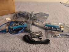 Desktop Computer PC Case Power  Reset 2 Switch Cable  HDD Power LED Lights