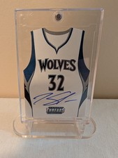KARL ANTHONY TOWNS 2016-17 PANINI THREADS AUTO /99 TIMBERWOLVES DIE-CUTS #17