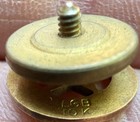 Independent Order of Odd Fellows PAST GRAND 10k Gold C Screw Back Lapel Pin IOOF — photo 2