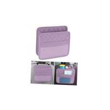 PU Leather Car Seat Back Organizer Purple