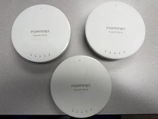 3 Ct. Lot of Fortinet FortiAP 221E Wireless Access Points