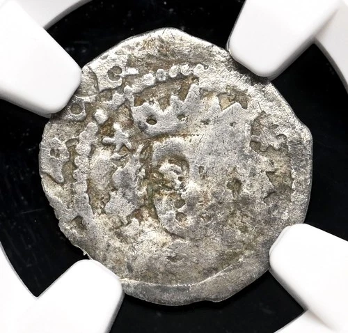 IRELAND. Edward IV, 1471-1483. Silver Penny. Dublin, Burns Type 22, NGC VG