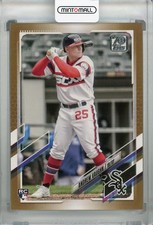 2021 Topps Update Series Chicago White Sox Andrew Vaughn Base Gold Rc 1993/2021