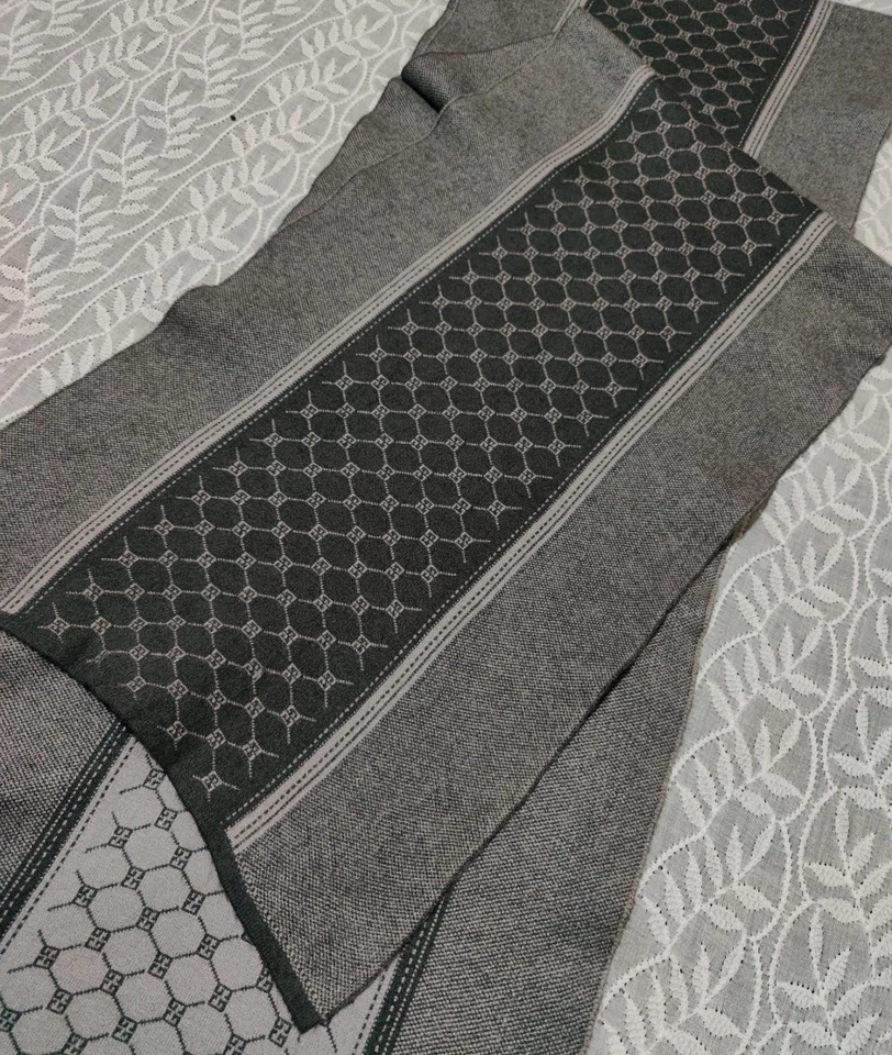 Auténtico Gucci Bufanda Mantón Multicolor Cashmere Estola GG Logo Silenciador Francia Foto 2 de 4