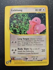 Pokemon Aquapolis Lickitung 90/147 NEAR MINT on eBay