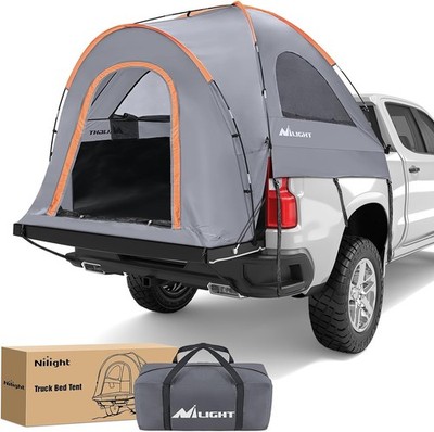 Nilight Truck Bed Tent 5.2-5.8 FT Pickup Tents with Rainfly Waterproof