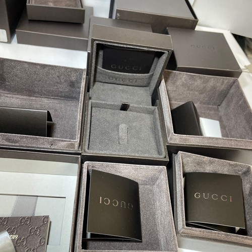 Authentic Gucci Empty Box Set of 6 for Bracelets & Rings Brown Accessory Case - Picture 5 of 5