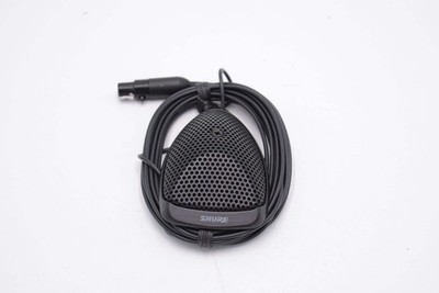 Shure MX391/C/33142 Microflex Cardioid Boundary Microphone (Black), Used