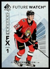 2017-18 SP Authentic Spectrum FX Alex Formenton Ottawa Senators #S-48