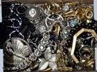 Vintage /Modern Costume Jewelry Wear Repair Mix Lot Priority Box Full Some Sign