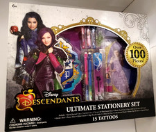 Disney Descendants Ultimate Juego de Papelería más de 100 Piezas NUEVO STOCK ANTIGUO