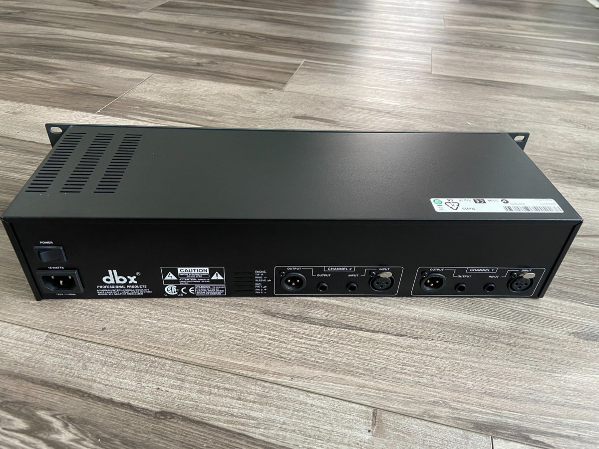 DBX 231 Stereo 31 Band Graphic Equalizer | eBay