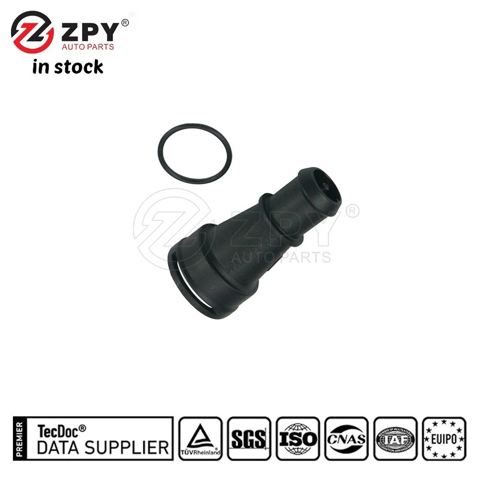 Unidad de carcasa termostato sistema de refrigeración ZPY para Audi VW A4 Allroad 059121113N Foto 3 de 4