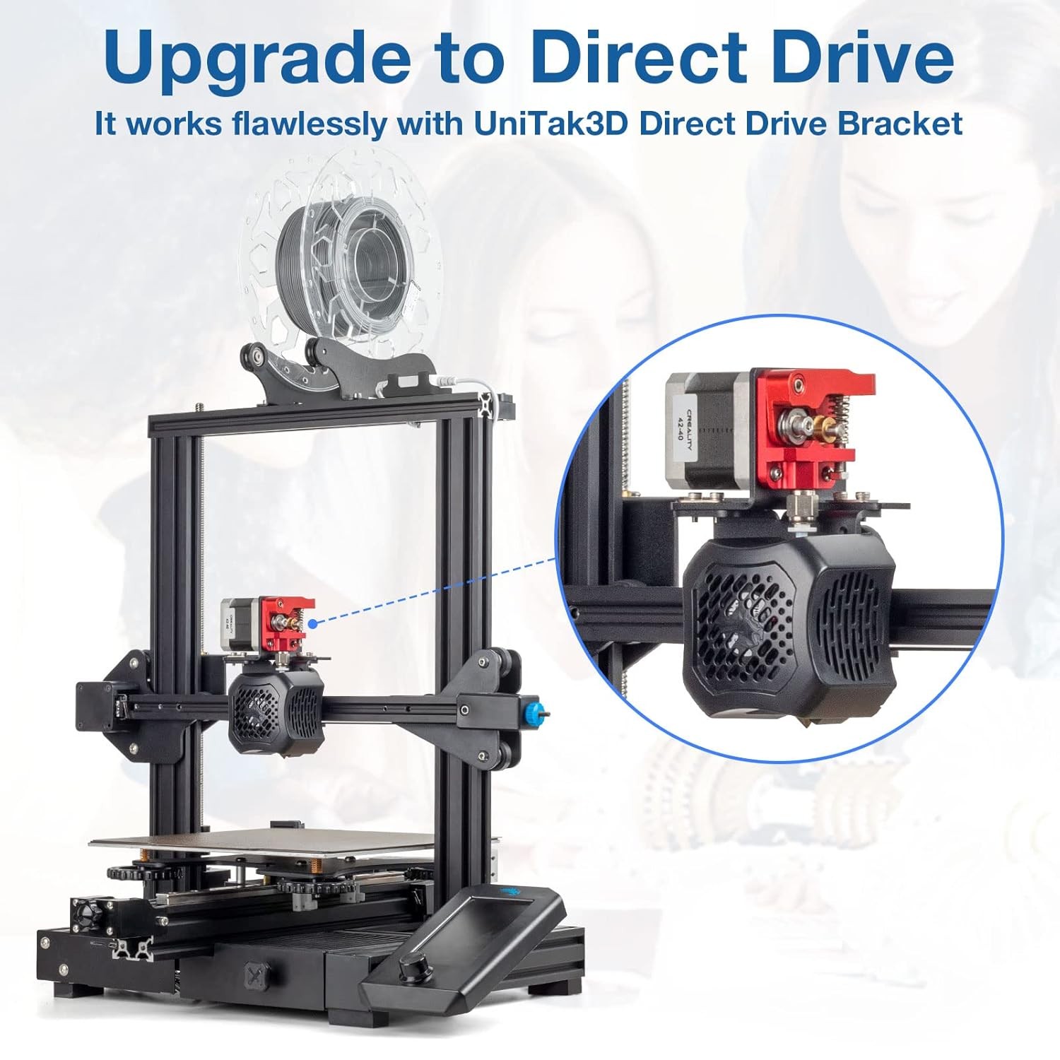 Bowden Extruder Upgrade Kit für Ender 3, Ender 5, CR10 3D Drucker - Bild 4
