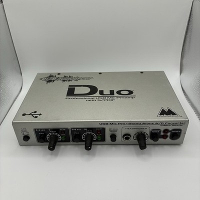 M-Audio Duo USB Audio Interface Preamp with S/PDIF No Ac Adapter Unit Only