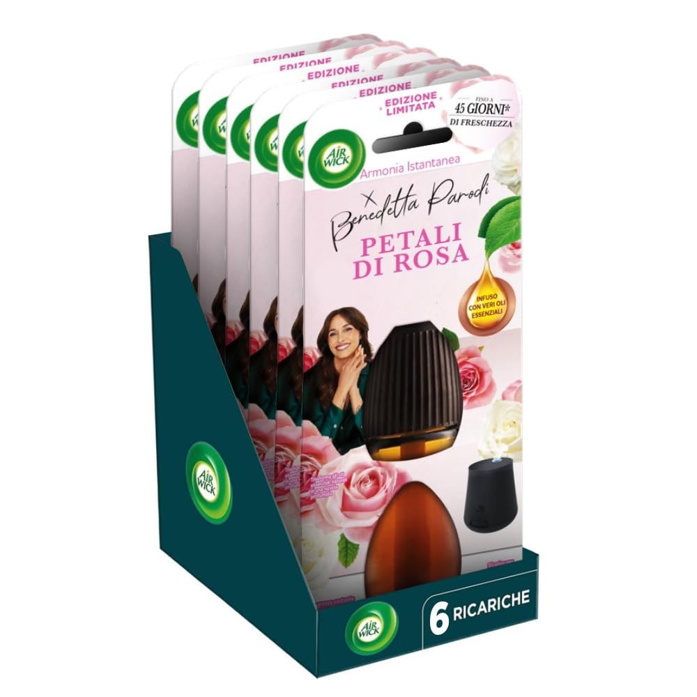 Airwick Ricariche per Diffusore di Oli Essenziali Armonia Istantanea, (h8A)
