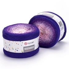 Yarn Art Flowers Rosegarden 100% Cotton 250gr 8.80 oz 1094yds Medium, 321