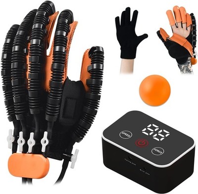 Rehabilitation Robot Gloves for Stroke Recovery Hand Therapy Finger Flexion