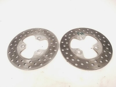 Kon Khmer Fc426 9/7★HONDA ホンダ EX300 2002 02 Honda TRX300EX TRX300 Front Brake Rotors Left & Right Pair