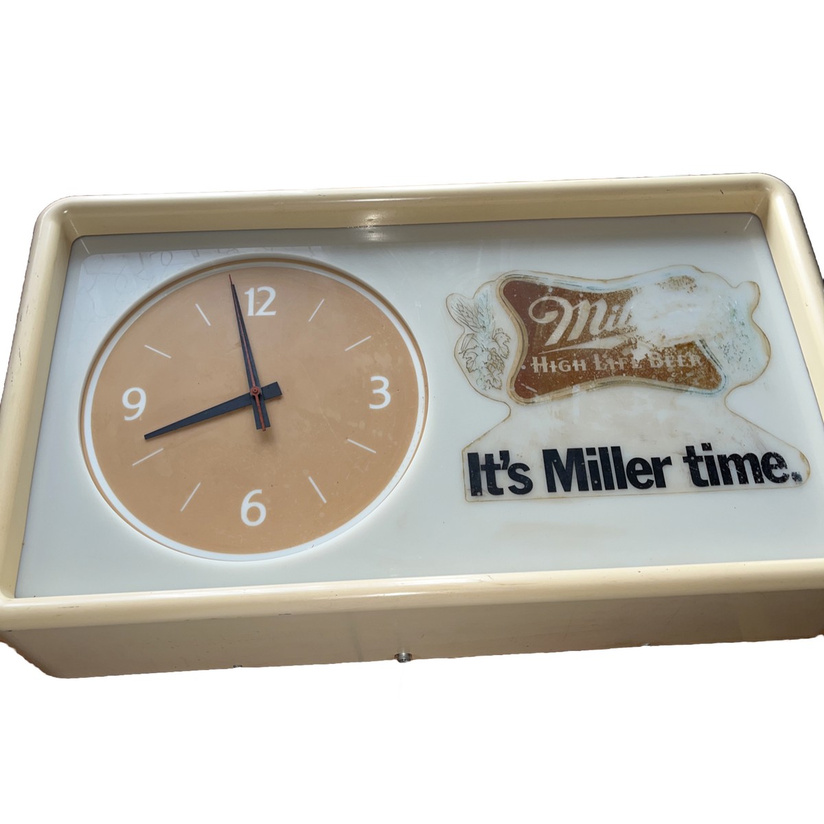 It’s Miller Time Mens “It's Miller Time” T Shirt Dark Navy Blue Size XL
