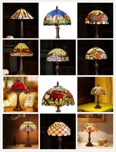 leadlight bedside lamps
