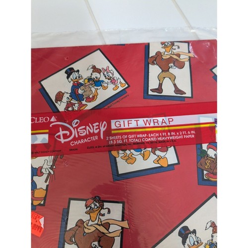 Vintage Cleo Geschenkverpackung feat. Dagobert Duck, Huey, Dewey & Louie - versiegelt - Bild 2 von 4