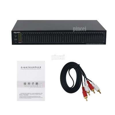 220V 40-band Stereo Graphic EQ Equalizer High Performance Audio Equalizer