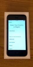 Apple iPhone 5 - 16GB - Black  Slate for parts./free shipping