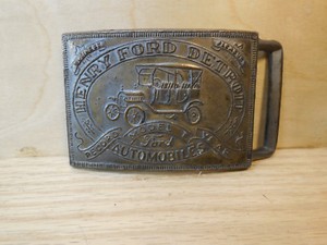 henry ford belt buckle