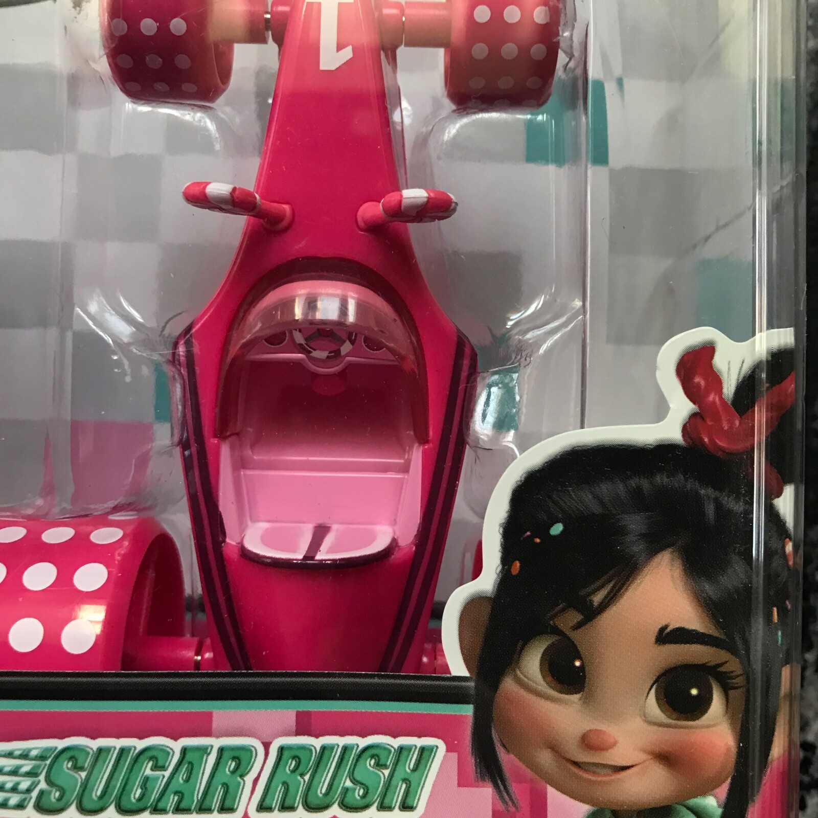Wreck It Ralph Sugar Rush Racers Taffyta Muttonfudge w Pink Lightning