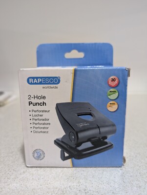Rapesco Locher 2-Loch Locher 30 Blatt Kapazität PF827PB27 (Ref D217)