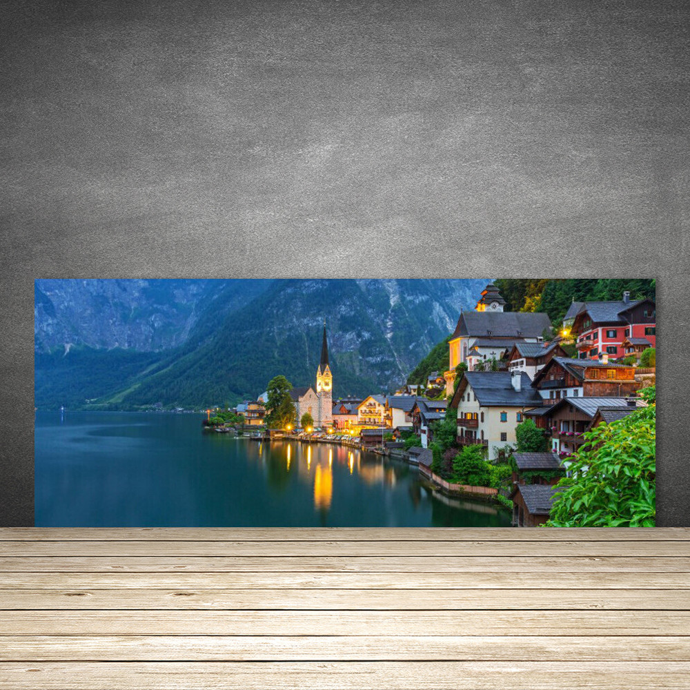 Crédence en verre 125x50 pour illuminer votre plan de travail vue mer et ville