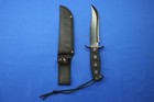 Tac Xtreme 12" Stainless Steel Blade Hunting Knife Rubber With Black Sheath — photo 1