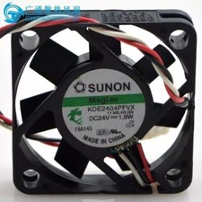 KF0615H2H-R 6015 DC24V 3.0W 6CM 2-Wire Cooling Fan