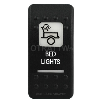 OTRATTW Carling Technologies Contura II Rocker only, BED LIGHTS, WHITE LENS