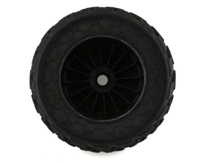 Arrma Fireteam 6S BLX Pre-Mounted dBoots Tires (Black) (2