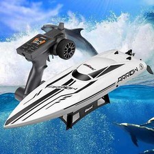 UDI RC Racing Boat 2.4GHz Brushless 50KM/H High-Speed Jet For Adults Kids Gifts