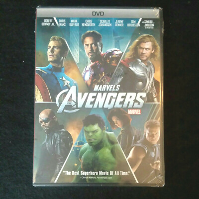 The Avengers (DVD, 2012) FACTORY SEALED Marvel Robert Downy Jr Samuel L Jackson