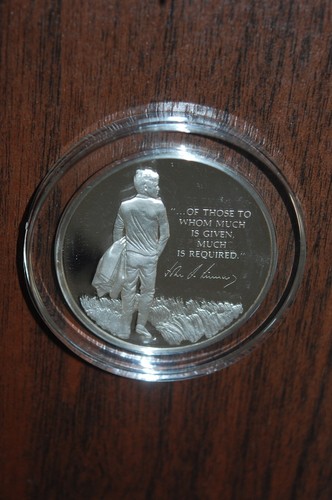 JOHN F. KENNEDY ERSTAUSGABE MEMORIAL STERLING PROOF MEDAILLE FRANKLIN MINT - Bild 5 von 10