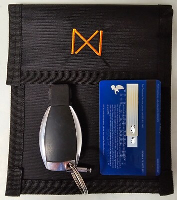 5''X6'' EMF 5G Shielding Faraday Bag for Key FOB, credit card etc.